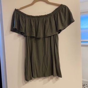 Abercrombie off the shoulder top